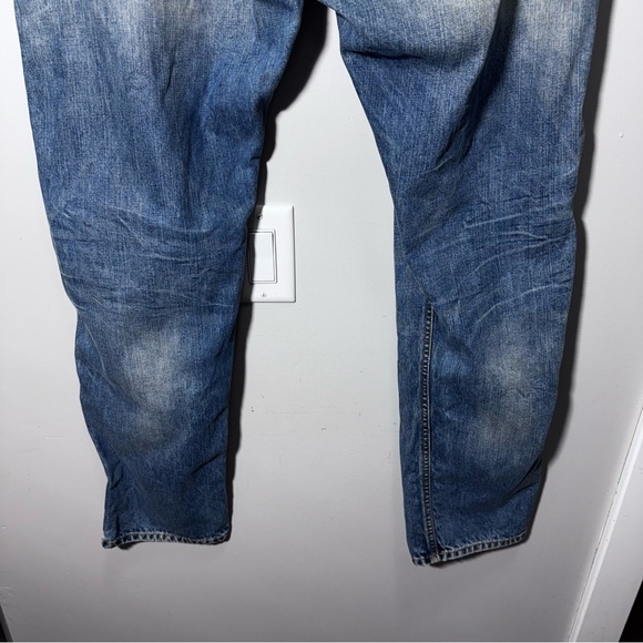 Selected Homme Men's Blue Tapered Jeans Size 38 Button Fly - Picture 5 of 14